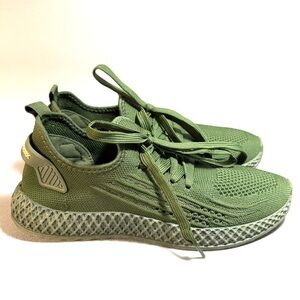 PONY PP1-Pro Green Men's Mesh Lace-Up Sneakers 9